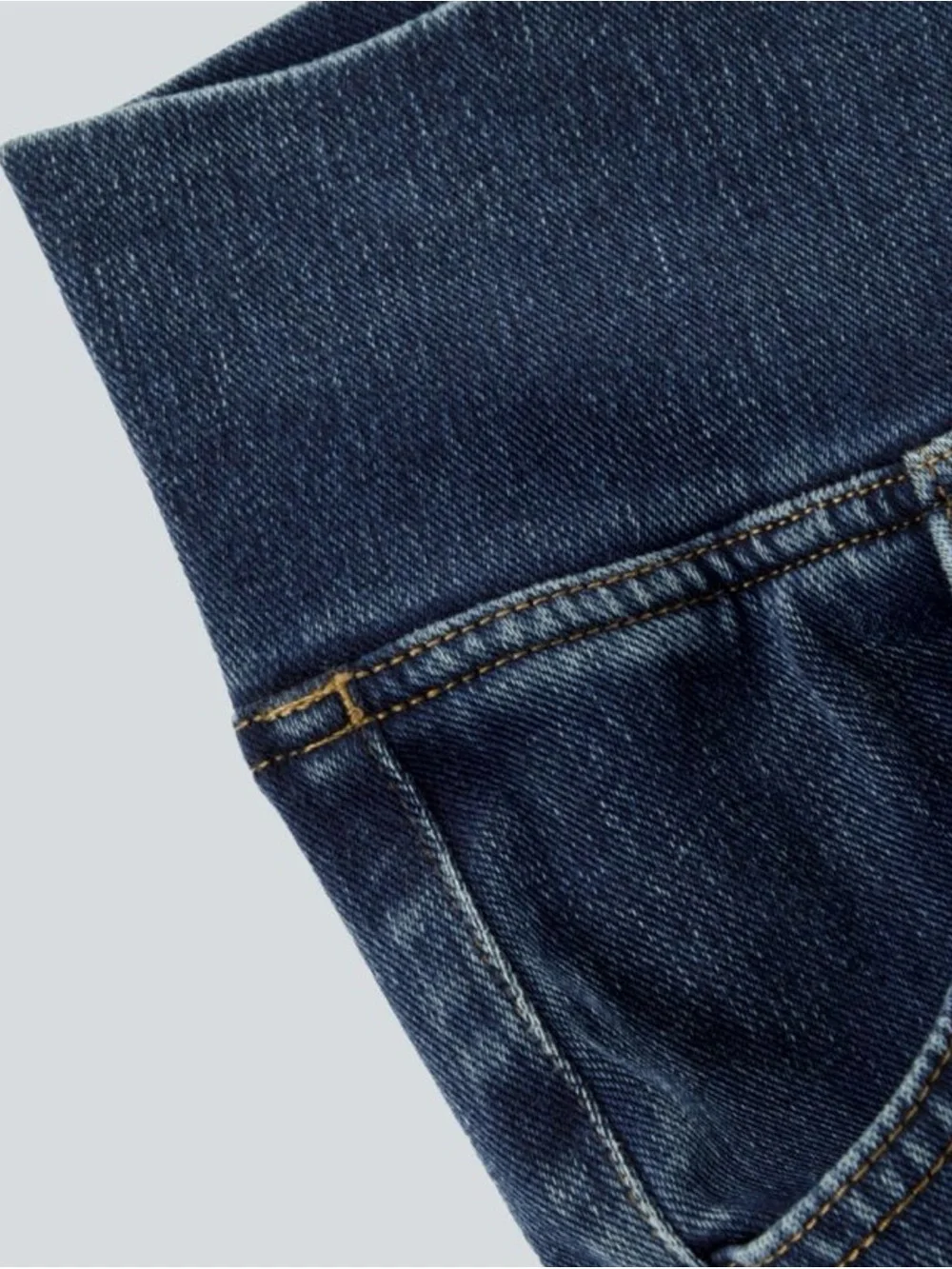 HALARA Flex™ High Waisted Crossover Pocket Washed Casual Jeans - Picture 6 of 14